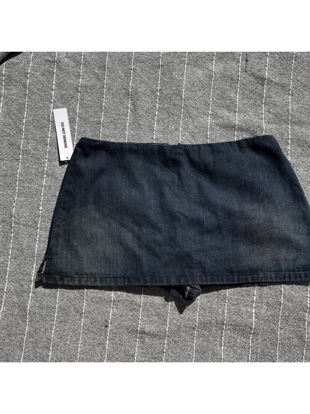 Micro Skirt Denim Size 10 Princess Polly NWT Built-In Shorts Fall Cozy
